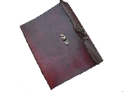 Handmade Leather Journal Diary Notebook Antiqued Clasp